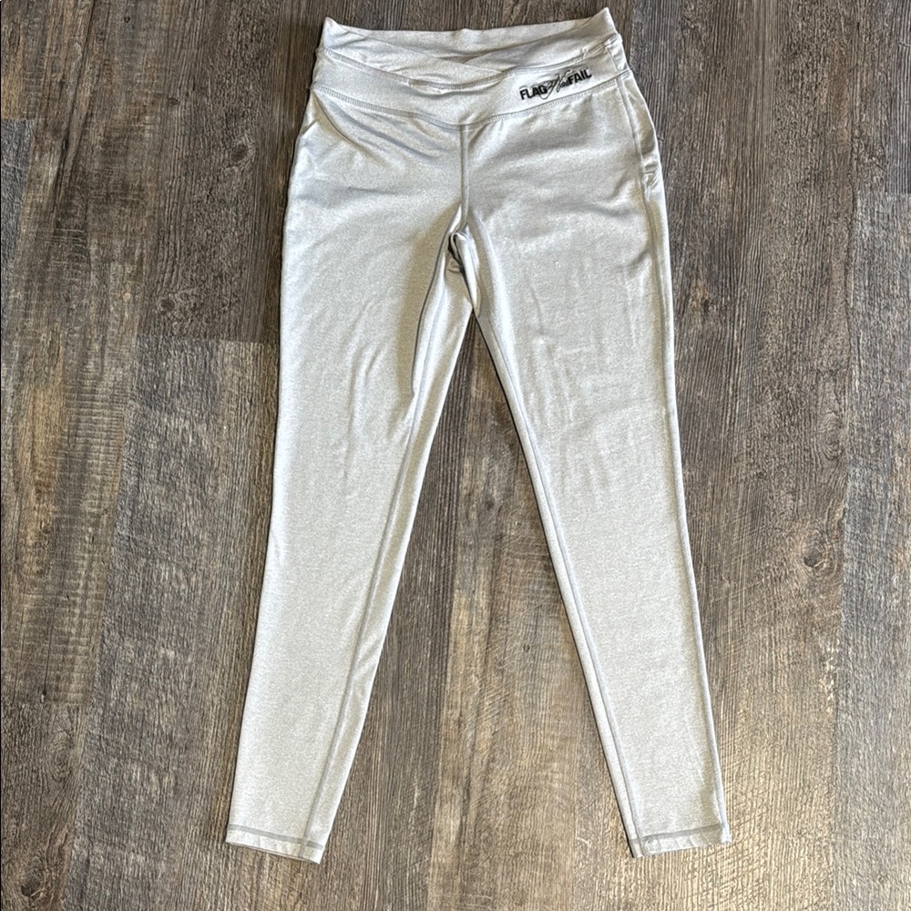 Flag Nor Fail Silver Leggings